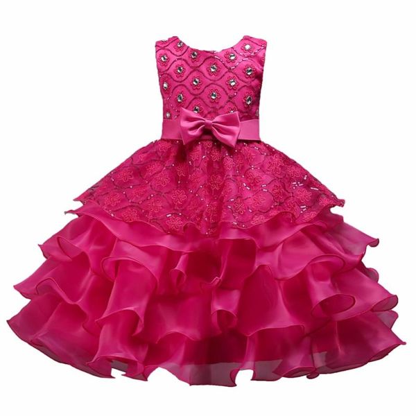girl's dresses 2021 baby girls summer ball gown vestidos costume kids princess wedding party tutu dress children elegant clothes with b, Red;yellow
girl's dresses 2021 baby girls summer ball gown vestidos costume kids princess wedding party tutu dress children elegant clothes with b, Red;yellow