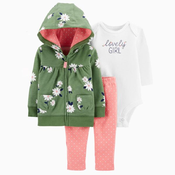 3 pcs/set infant baby clothes spring fal cotton baby coat+pants+bodysuit long sleeves newborn bebe girls clothing outfits 210315, White
3 pcs/set infant baby clothes spring fal cotton baby coat+pants+bodysuit long sleeves newborn bebe girls clothing outfits 210315, White