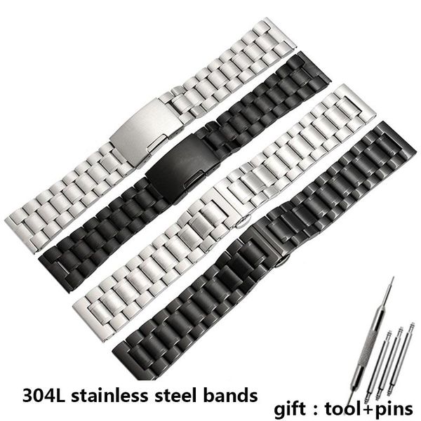 watch bands for any brand wristband stainless steel bracelet 14mm 16mm 18mm 20mm 22mm 24mm 26mm band black silver strap, Black;brown
watch bands for any brand wristband stainless steel bracelet 14mm 16mm 18mm 20mm 22mm 24mm 26mm band black silver strap, Black;brown
