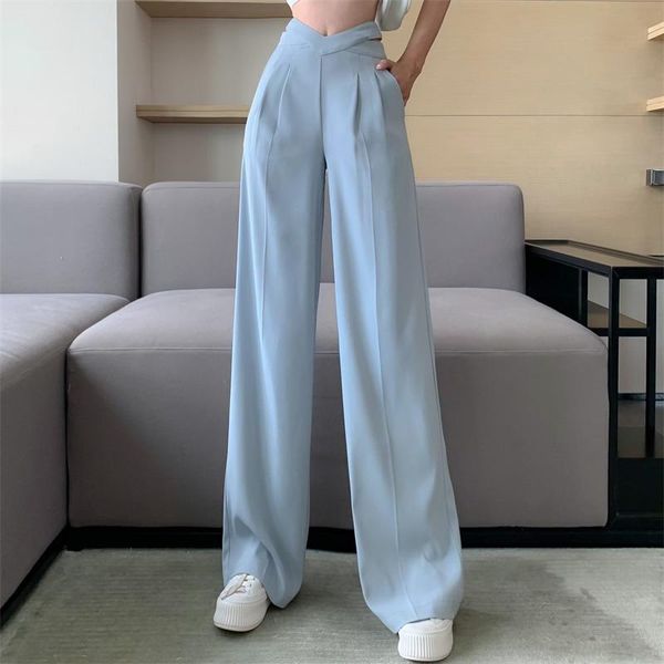 women's pants & capris limiguyue korean women suit loose black blue mopping trousers casual pleated pocket oversize maxi high waist pan, Black;white
women's pants & capris limiguyue korean women suit loose black blue mopping trousers casual pleated pocket oversize maxi high waist pan, Black;white