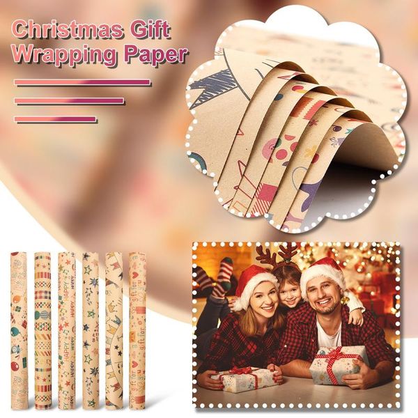 gift wrap 1pcs ( 70cmx50cm, 3.77 square feet)single-sided christmas wrapping paper, classic santa claus and other patterns
gift wrap 1pcs ( 70cmx50cm, 3.77 square feet)single-sided christmas wrapping paper, classic santa claus and other patterns