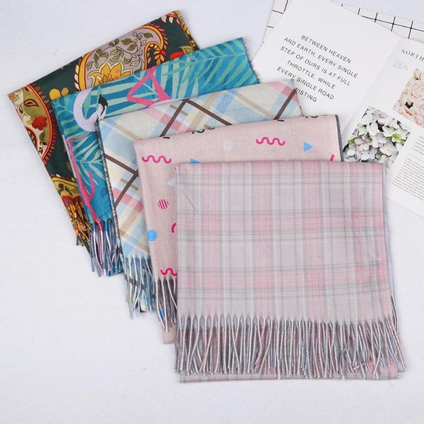 scarves autumn and winter cashmere digital printing scarf double-sided oil painting national wind thickened warm travel shaw, Blue;gray
scarves autumn and winter cashmere digital printing scarf double-sided oil painting national wind thickened warm travel shaw, Blue;gray