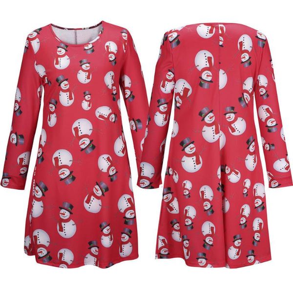 casual dresses chirstmas long sleeve autumn spring female women cute dress floral kawaii snowflakes snowman print funny holiday vestidos, Black;gray
casual dresses chirstmas long sleeve autumn spring female women cute dress floral kawaii snowflakes snowman print funny holiday vestidos, Black;gray