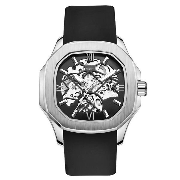 wristwatches francisco luxury men's fashion automatic mechanical watces stainless steel rubber strap waterproof roman luminous skeleton, Slivery;brown
wristwatches francisco luxury men's fashion automatic mechanical watces stainless steel rubber strap waterproof roman luminous skeleton, Slivery;brown