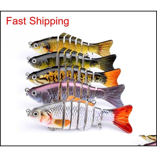 fishing wobbler lifelike fishing lure 7 segment swimbait crankbait hard bait slow 10cm 15.3g isca artificial lures vwe hjfeeling
fishing wobbler lifelike fishing lure 7 segment swimbait crankbait hard bait slow 10cm 15.3g isca artificial lures vwe hjfeeling