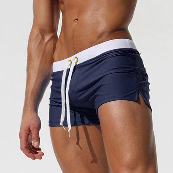 drying swimming trunks back pocket design quick beach pants boxer swimsuit men's, White;black
drying swimming trunks back pocket design quick beach pants boxer swimsuit men's, White;black