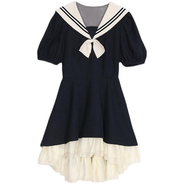 clothing sets 2021 japanese daily school jk uniform retro sailor collar suit short sleeve dress sweet girl bubble skirt party, White
clothing sets 2021 japanese daily school jk uniform retro sailor collar suit short sleeve dress sweet girl bubble skirt party, White
