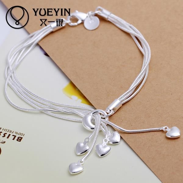 charm bracelets link chain silver plated bracelet for women men jewelry hand h067 lovers classic, Golden;silver
charm bracelets link chain silver plated bracelet for women men jewelry hand h067 lovers classic, Golden;silver
