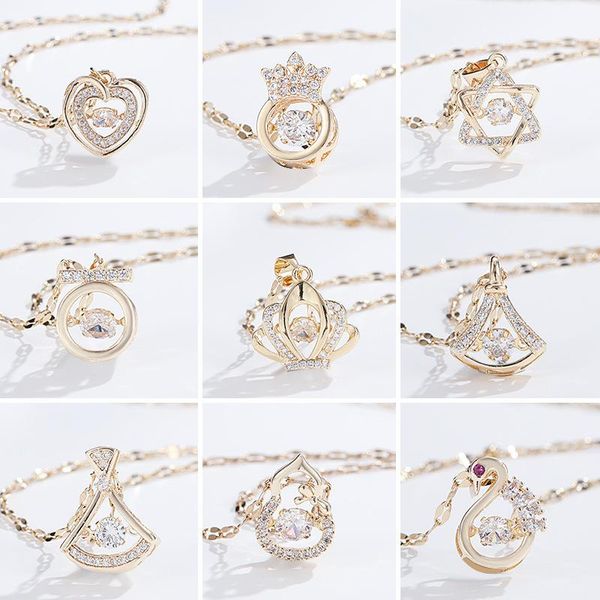 pendant necklaces 2021 fashion necklace women's full set of creative inlaid zircon lip chain titanium steel, Silver
pendant necklaces 2021 fashion necklace women's full set of creative inlaid zircon lip chain titanium steel, Silver
