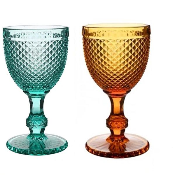 retro wine glasses cups amber relief diamond drinking fruit juice wedding party champagne cup wine glass 300ml 10oz goblet
retro wine glasses cups amber relief diamond drinking fruit juice wedding party champagne cup wine glass 300ml 10oz goblet