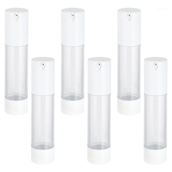 storage bottles & jars 6pcs 50ml refillable pump bottle for cosmetic foundation lotion cream shampoo
storage bottles & jars 6pcs 50ml refillable pump bottle for cosmetic foundation lotion cream shampoo