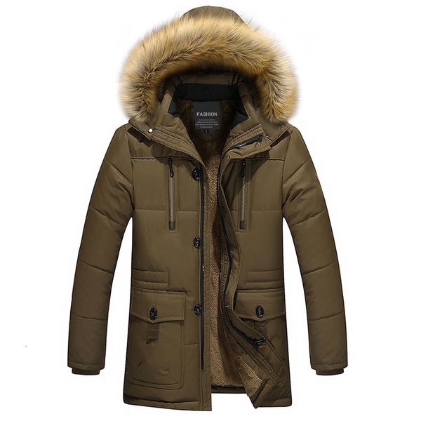 2021 new winter fur collar hooded men jacket parkas mens tthick snow coats outerwear thermal male wool liner windproof coat plus size 4 5gac, Black;brown
2021 new winter fur collar hooded men jacket parkas mens tthick snow coats outerwear thermal male wool liner windproof coat plus size 4 5gac, Black;brown