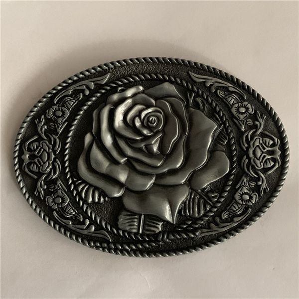 rose flower western cowboy belt buckle for fashion mens belts accessories, Slivery;black
rose flower western cowboy belt buckle for fashion mens belts accessories, Slivery;black