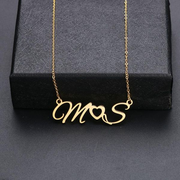 pendant necklaces custom name gold trendy stainless steel chain personality nameplate charm for women jewelry christmas gifts dropship, Silver
pendant necklaces custom name gold trendy stainless steel chain personality nameplate charm for women jewelry christmas gifts dropship, Silver