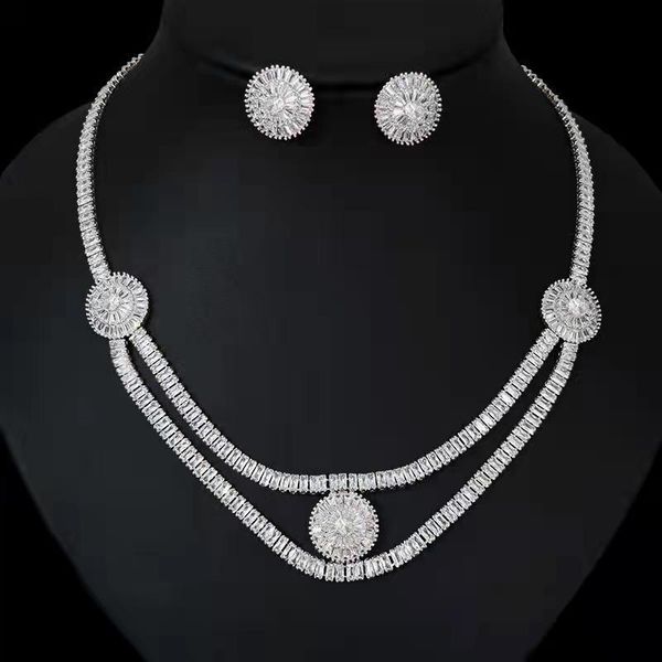 earrings & necklace jankelly nigeria 2pcs bridal zirconia sets for women jewelry more dubai cz crystal wedding, Silver
earrings & necklace jankelly nigeria 2pcs bridal zirconia sets for women jewelry more dubai cz crystal wedding, Silver