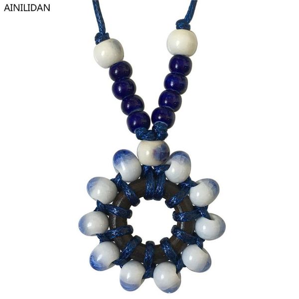 pendants ainilidan ethnic jewelry wood circle crackle glaze porcelain ceramics beads necklace handmade vintage sweater chain, Black
pendants ainilidan ethnic jewelry wood circle crackle glaze porcelain ceramics beads necklace handmade vintage sweater chain, Black