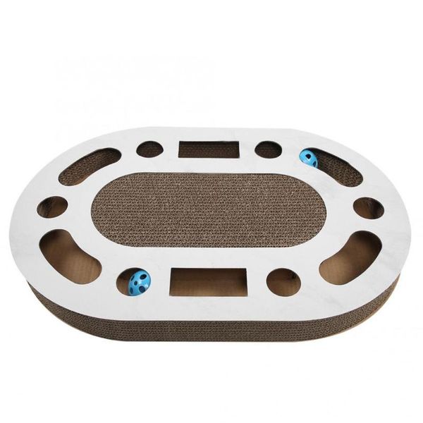 cat toys pet kitten oval tunnel corrugated paper scratching board pad scratcher toy with catnip durable exercise
cat toys pet kitten oval tunnel corrugated paper scratching board pad scratcher toy with catnip durable exercise
