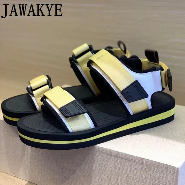 sandals brand summer platform flats women hook and loop ankle wrap ladies shoes multicolor casual beach for zapatos, Black
sandals brand summer platform flats women hook and loop ankle wrap ladies shoes multicolor casual beach for zapatos, Black