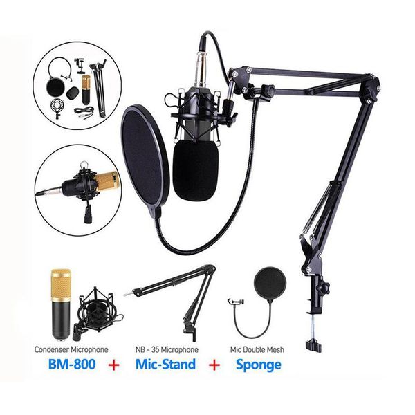 bm800 studio condenser microphone set v8 sound card professional recording live streaming deskmicrophone kits for computer
bm800 studio condenser microphone set v8 sound card professional recording live streaming deskmicrophone kits for computer