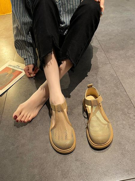 sandals women's summer 2021 net red korean fashion wild mesh hollow round head thick heel non-slip shoes, Black
sandals women's summer 2021 net red korean fashion wild mesh hollow round head thick heel non-slip shoes, Black