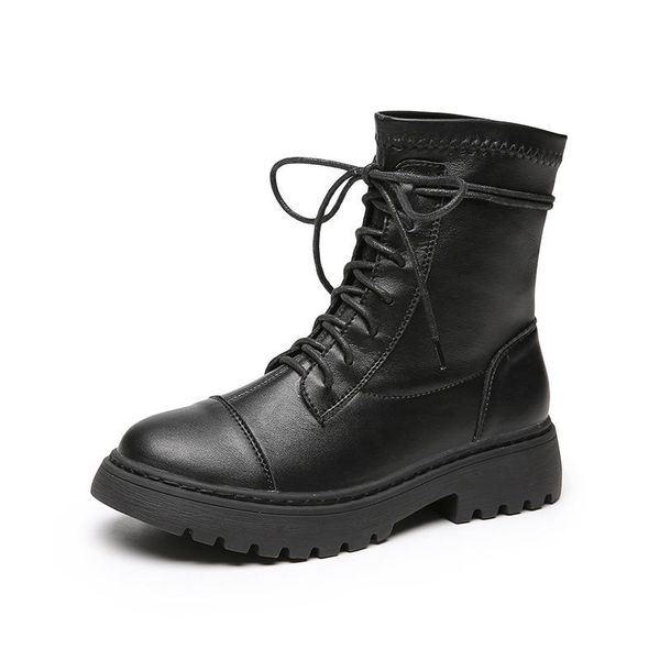 boots pu leather women's autumn gothic fashion winter combat women big size shoes 34-43 lace-up platform booties woman, Black
boots pu leather women's autumn gothic fashion winter combat women big size shoes 34-43 lace-up platform booties woman, Black