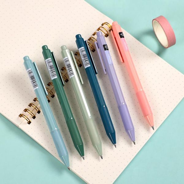 jianwu 6pcs/set nusign series press black 0.5mm gel pen small fresh nib neutral pen school supplies for student kawaii
jianwu 6pcs/set nusign series press black 0.5mm gel pen small fresh nib neutral pen school supplies for student kawaii