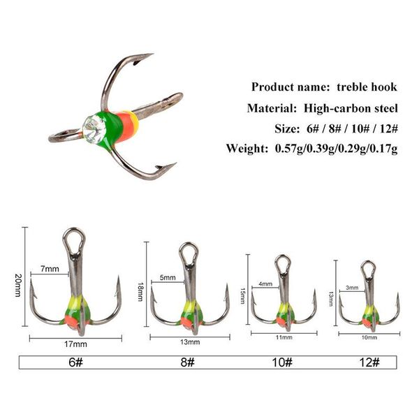 5pcs high carbon steel winter fishing treble hook barbed winter ice fishing treble hooks tackle xr-hot
5pcs high carbon steel winter fishing treble hook barbed winter ice fishing treble hooks tackle xr-hot