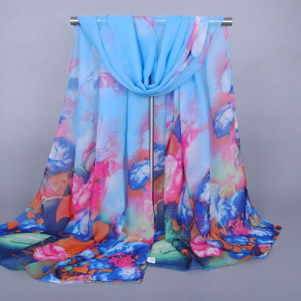 scarves brand chiffon scarf women spring summer silk thin flower shawls and wraps foulard print hijab stoles wholesale, Blue;gray
scarves brand chiffon scarf women spring summer silk thin flower shawls and wraps foulard print hijab stoles wholesale, Blue;gray