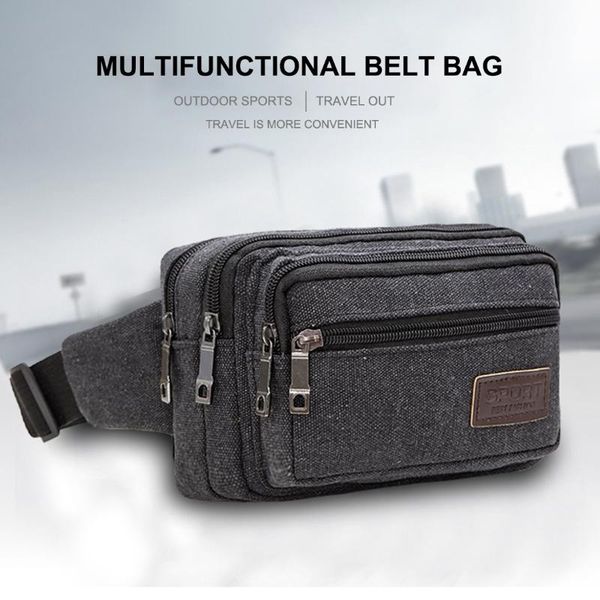 waist bags 4-zipper pocket men bag casual durable pack belt canvas multifunction traval outdoor wear
waist bags 4-zipper pocket men bag casual durable pack belt canvas multifunction traval outdoor wear