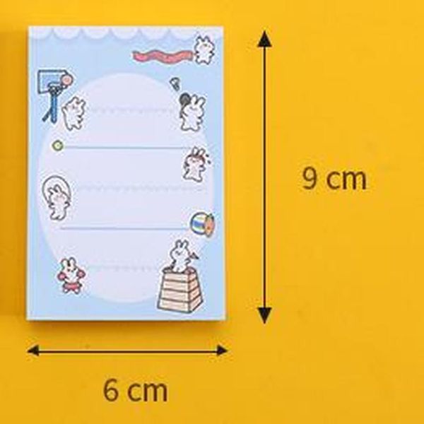 cute rabbit sticky notes n keer placed vellen tearable stationery memo pad kawaii student planner sticker school supplies, Purple;pink
cute rabbit sticky notes n keer placed vellen tearable stationery memo pad kawaii student planner sticker school supplies, Purple;pink