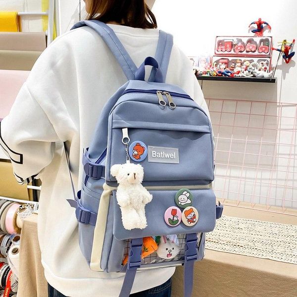 muyogrt travel mochila kawaii waterproof women backpack girls school bag fashion female college bookbag black nylon rucksack
muyogrt travel mochila kawaii waterproof women backpack girls school bag fashion female college bookbag black nylon rucksack