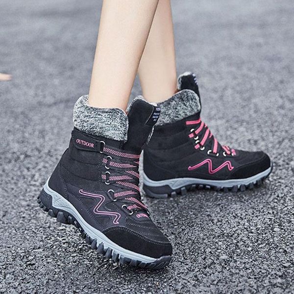 boots arrival fashion suede leather women snow winter warm plush women's waterproof ankle flat shoes big size 42, Black
boots arrival fashion suede leather women snow winter warm plush women's waterproof ankle flat shoes big size 42, Black