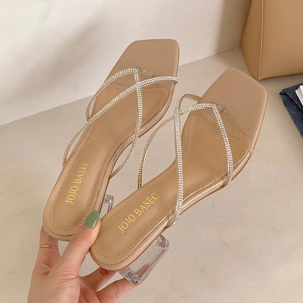 sandals 2021 transparent high heels women's slippers outdoor summer open-toed shoes women party, Black
sandals 2021 transparent high heels women's slippers outdoor summer open-toed shoes women party, Black