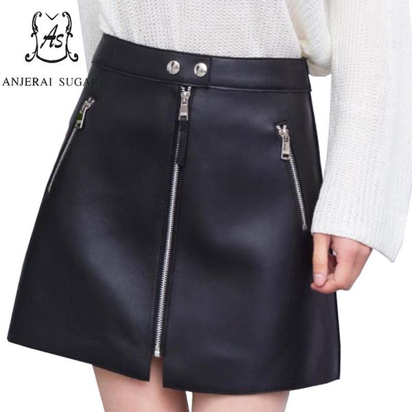 skirts women genuine leather short skirt black spring autumn high waist zipper female ol package hip sheepskin a line
skirts women genuine leather short skirt black spring autumn high waist zipper female ol package hip sheepskin a line