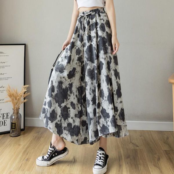 women's pants & capris women summer fashion tie-dye print pleated wide-leg casual lace-up elastic waist chiffon oversized loose trouser, Black;white
women's pants & capris women summer fashion tie-dye print pleated wide-leg casual lace-up elastic waist chiffon oversized loose trouser, Black;white