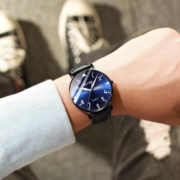 wristwatches men's watch business man classic leather band quartz-watch date day luminous male clock relogio masculino, Slivery;brown
wristwatches men's watch business man classic leather band quartz-watch date day luminous male clock relogio masculino, Slivery;brown