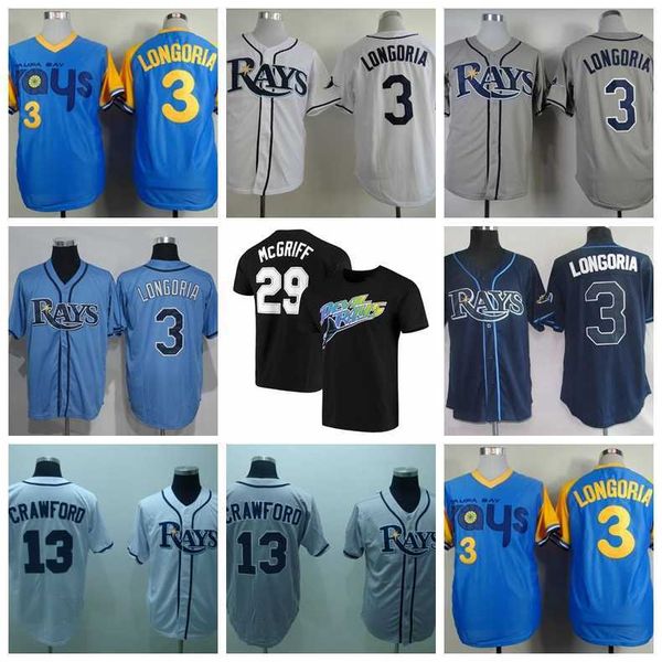 retro baseball 3 evan longoria jersey 13 carl crawford 29 fred mcgriff 66 don zimmer 19 aubrey huff 1988 vintage blue white grey retire, Black
retro baseball 3 evan longoria jersey 13 carl crawford 29 fred mcgriff 66 don zimmer 19 aubrey huff 1988 vintage blue white grey retire, Black