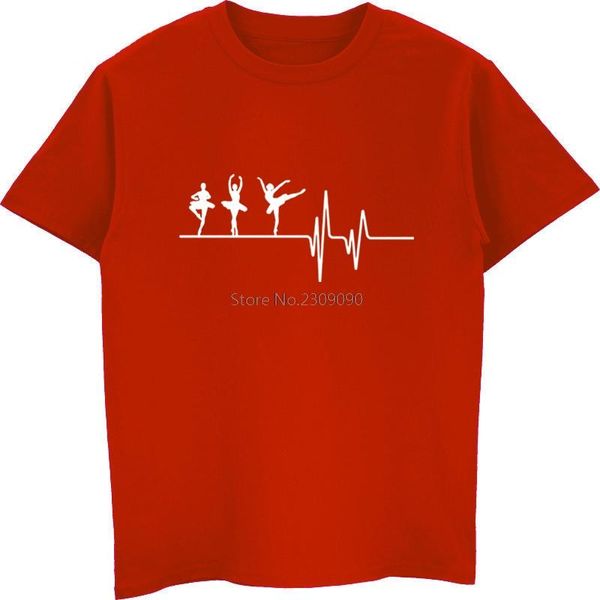 men's t-shirts summer heartbeat ballet t shirts men short sleeve cotton fashion funny dance men/women hip hop tee, White;black
men's t-shirts summer heartbeat ballet t shirts men short sleeve cotton fashion funny dance men/women hip hop tee, White;black
