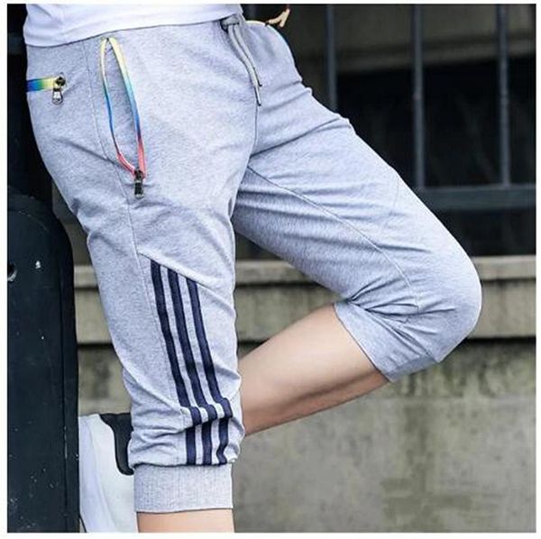 men's shorts 2021 summer man casual breathable trousers men striped sportswear short sweatpants joggers cropped, White;black
men's shorts 2021 summer man casual breathable trousers men striped sportswear short sweatpants joggers cropped, White;black