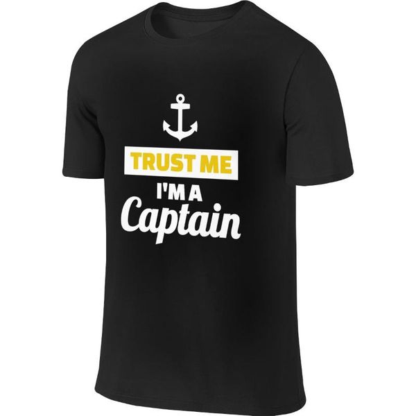 men's t-shirts funny trust me im a captain design shirt short sleeve t-shirt s, White;black
men's t-shirts funny trust me im a captain design shirt short sleeve t-shirt s, White;black