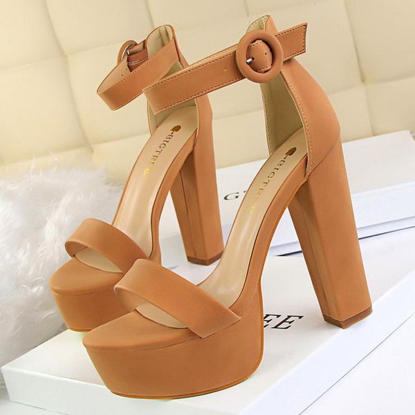 bigtree woman shoes high heels high platform sandals 2021 female fashion block heel sandals ladies luxury stripper heels, Black
bigtree woman shoes high heels high platform sandals 2021 female fashion block heel sandals ladies luxury stripper heels, Black