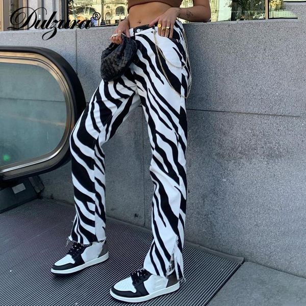 women's pants & capris dulzura zebra print women high waist wide leg cut up loose streetwear casual 2021 summer fashion straight trouse, Black;white
women's pants & capris dulzura zebra print women high waist wide leg cut up loose streetwear casual 2021 summer fashion straight trouse, Black;white