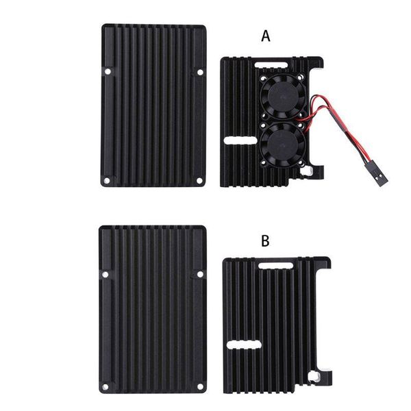 aluminum alloy enclosure case metal shell black box radiating plate heatsink cooler for raspberry pi 4 model b
aluminum alloy enclosure case metal shell black box radiating plate heatsink cooler for raspberry pi 4 model b