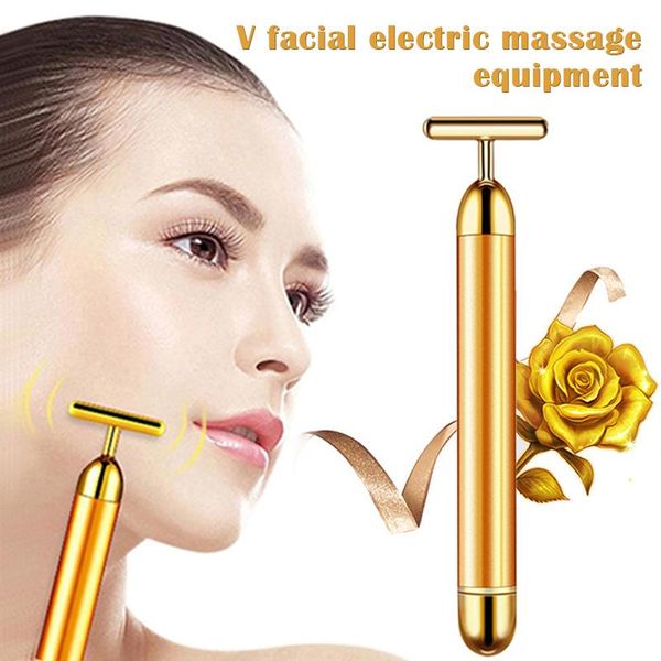 24k golden pulse energy facial massager beauty bar t shape electric face massager for tight firming lift daily skin care msu88
24k golden pulse energy facial massager beauty bar t shape electric face massager for tight firming lift daily skin care msu88