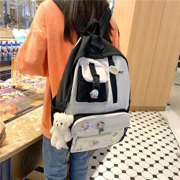 original aizatly korean version of large capacity i lovely girl contracted junior high school students backpack
original aizatly korean version of large capacity i lovely girl contracted junior high school students backpack