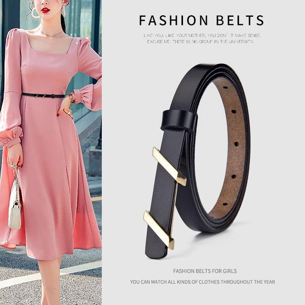 belts fashion women belt genuine leather luxury designer style ladies simple teen student width 1.4cm, Black;brown
belts fashion women belt genuine leather luxury designer style ladies simple teen student width 1.4cm, Black;brown
