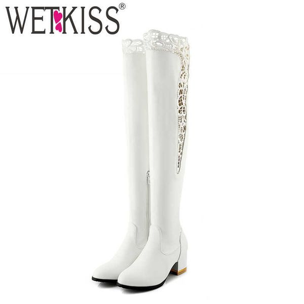 wetkiss plus size 33-46 pu women over the knee boots round toe footwear lace high heels female boot zip shoes winter boots 210630, Black
wetkiss plus size 33-46 pu women over the knee boots round toe footwear lace high heels female boot zip shoes winter boots 210630, Black