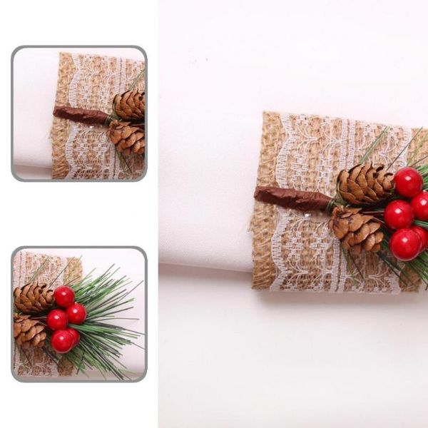 napkin rings reusable 4pcs useful wide application dry flower safe buckle eye-catching for banquet
napkin rings reusable 4pcs useful wide application dry flower safe buckle eye-catching for banquet