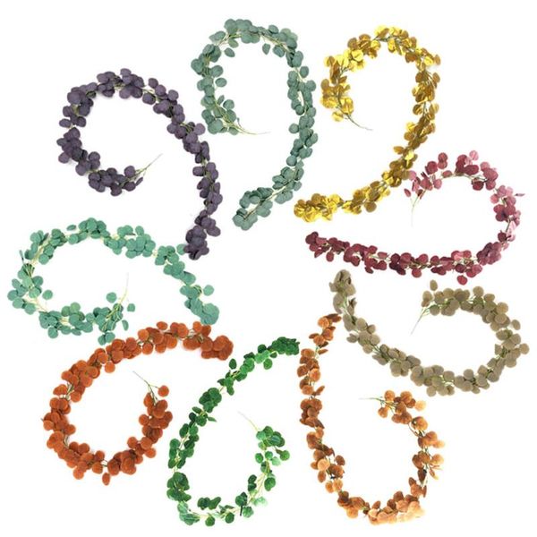 2m artificial green eucalyptus garland leaves vine fake vines rattan artificial plants ivy wreath wall decor wedding decorations
2m artificial green eucalyptus garland leaves vine fake vines rattan artificial plants ivy wreath wall decor wedding decorations
