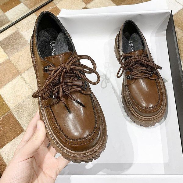 dress shoes 2021 british style leather high heels women's korean black pu platform female school
dress shoes 2021 british style leather high heels women's korean black pu platform female school